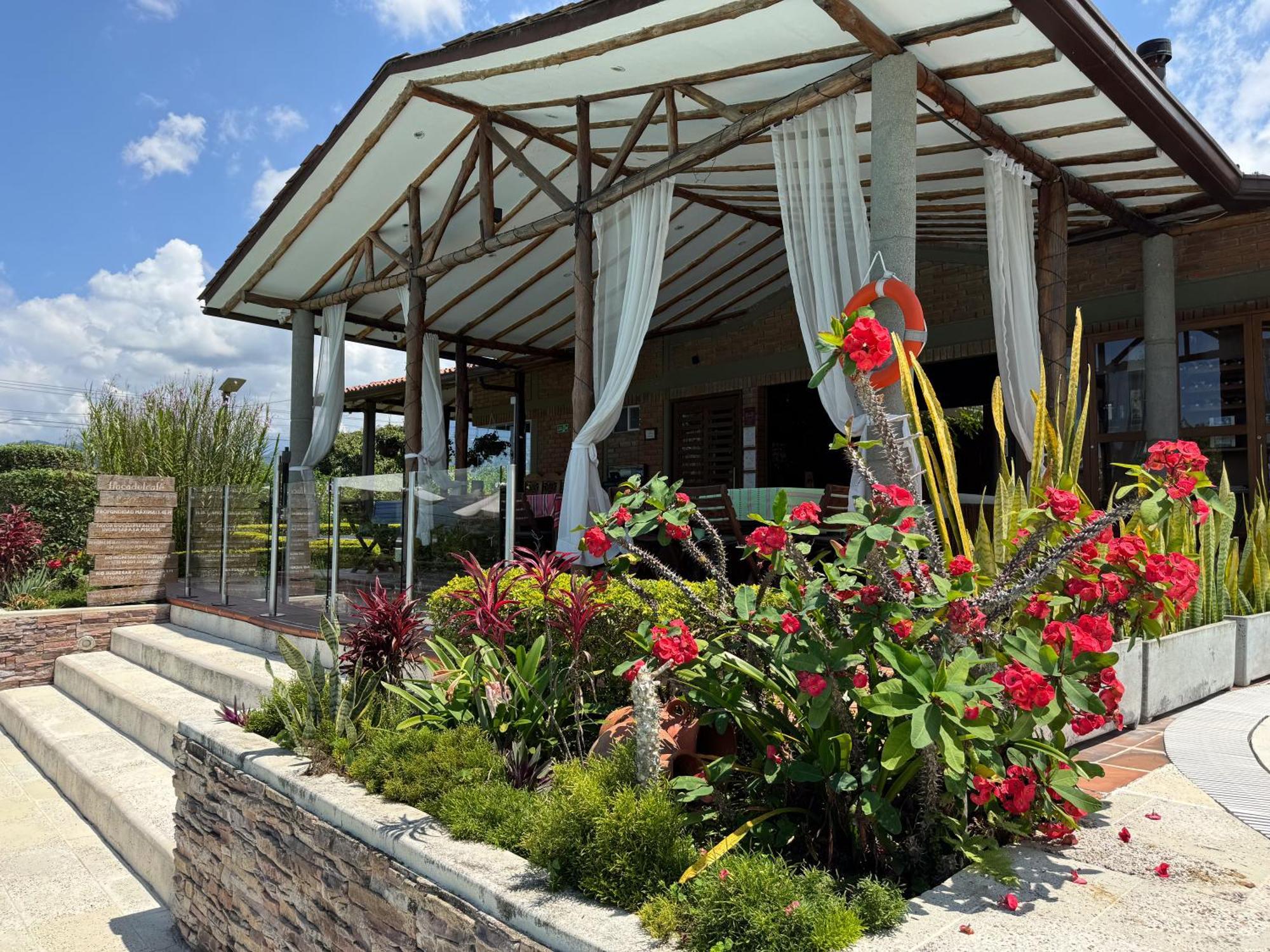 Finca Del Cafe - Casa Typica Santa Rosa de Cabal Eksteriør bilde