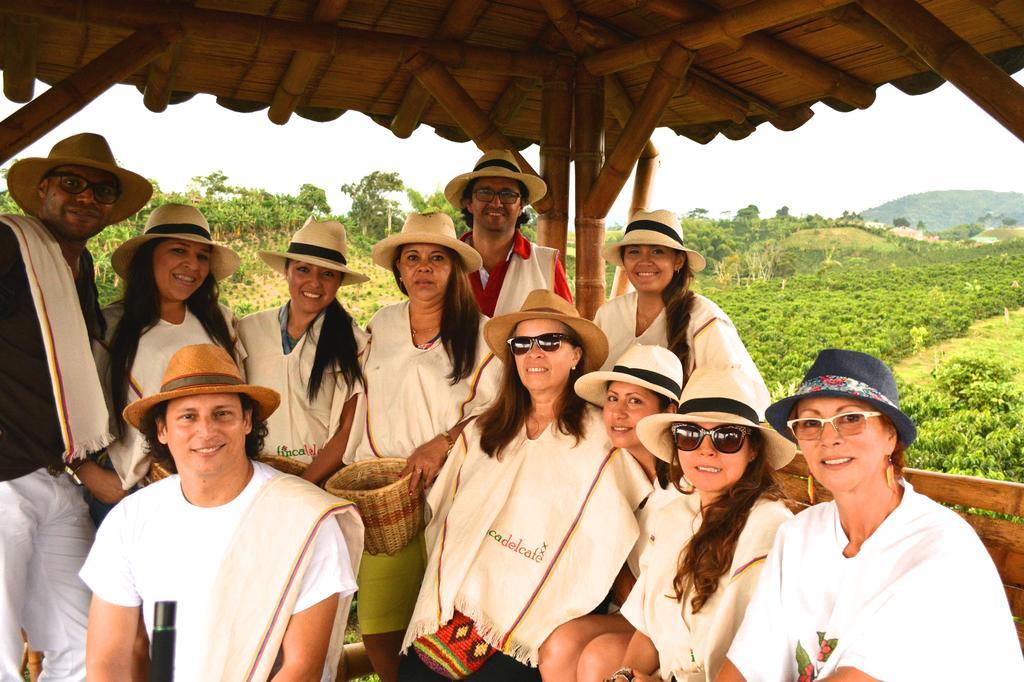 Finca Del Cafe - Casa Typica Santa Rosa de Cabal Eksteriør bilde